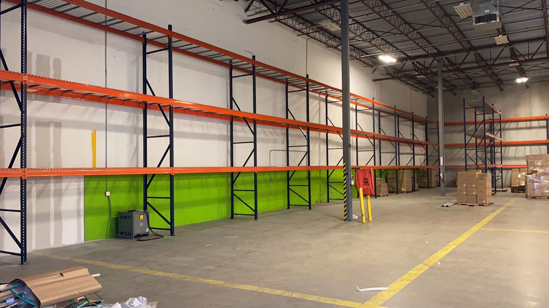 PALLET RACKS POSITION NEW AND USED CONDITION