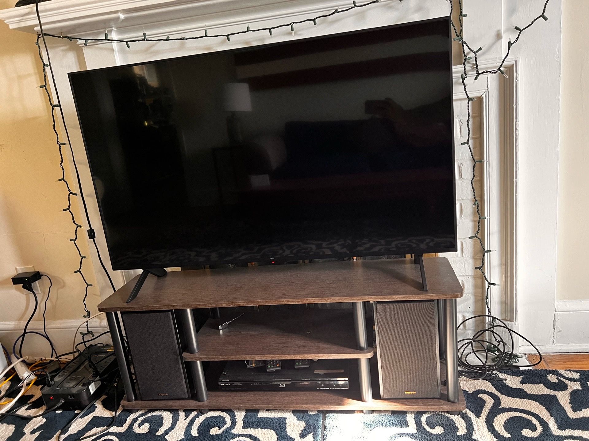 LG TV and stand