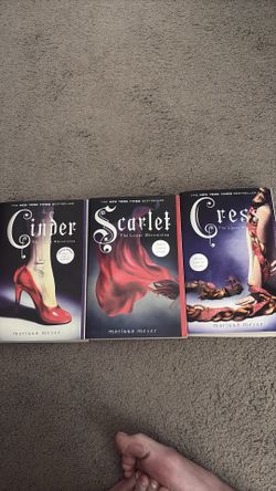 The Lunar Chronicles Book Series - “Cinder,” “Scarlet,” and “Cress”