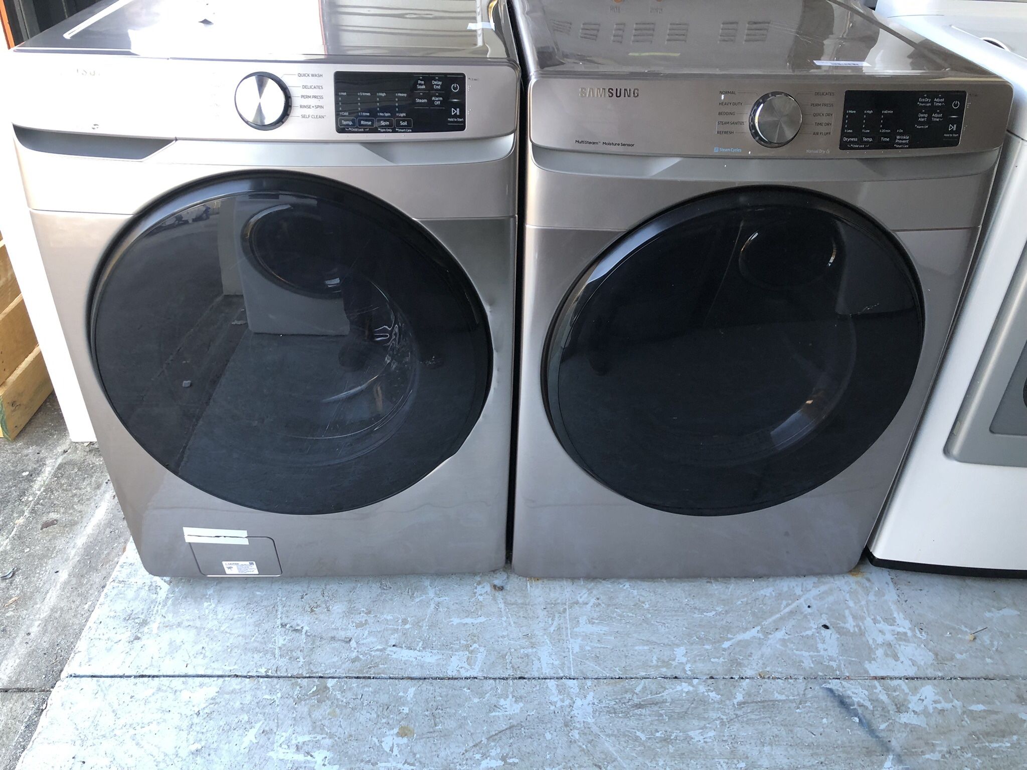 Samsung Washer And Dryer Set