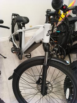 Sizzlebk skinny tire city ebike