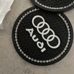 Audi Fashion coasters 2 Pc Set New 