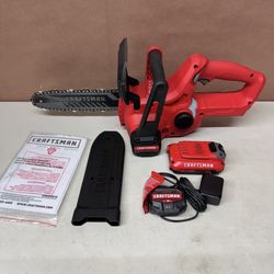 CRAFTSMAN V20 20-volt max 10-in Battery 2.0Ah Chainsaw Battery & Charger Included