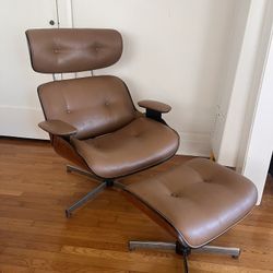 Plycraft Lounge Chair with Ottoman  