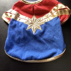 Captain Marvel Doggie Shirt