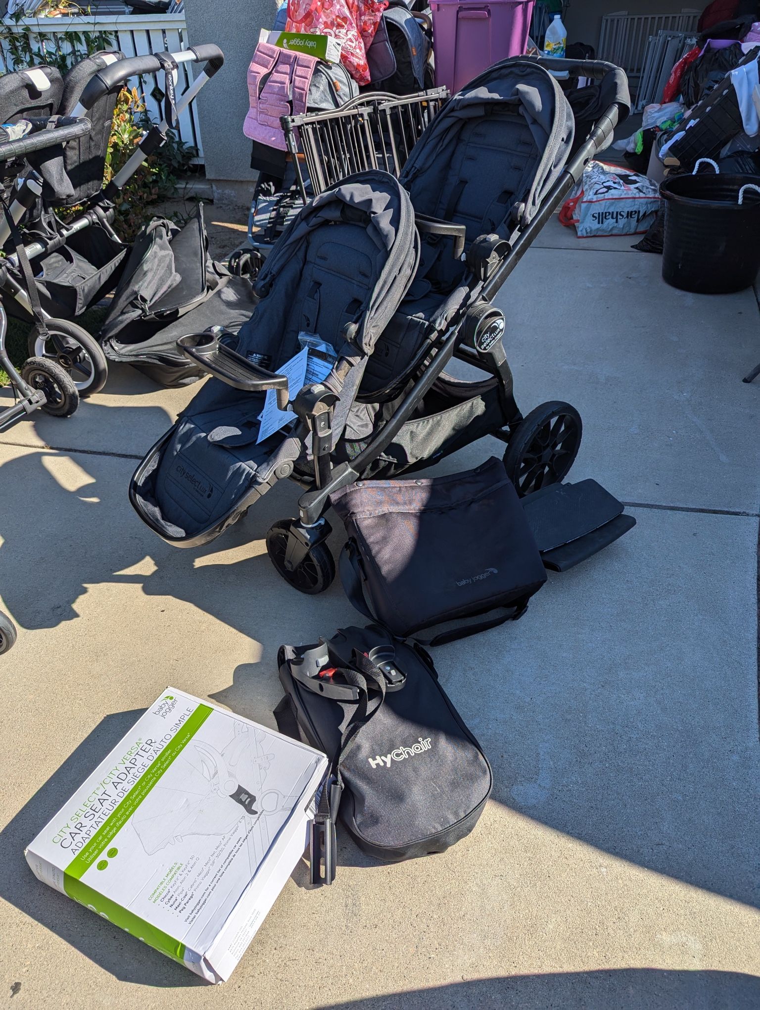 baby jogger city select lux in granite