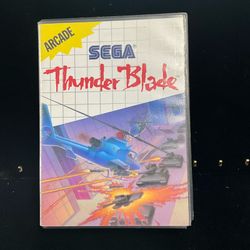 Thunder Blade (Sega Master, 1988) Untested