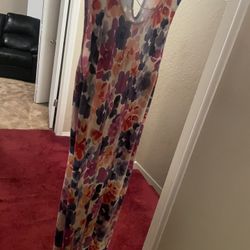 Long Dress Like New Fits Up To Large