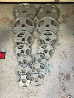 Weider Olympic Weight Plates Set