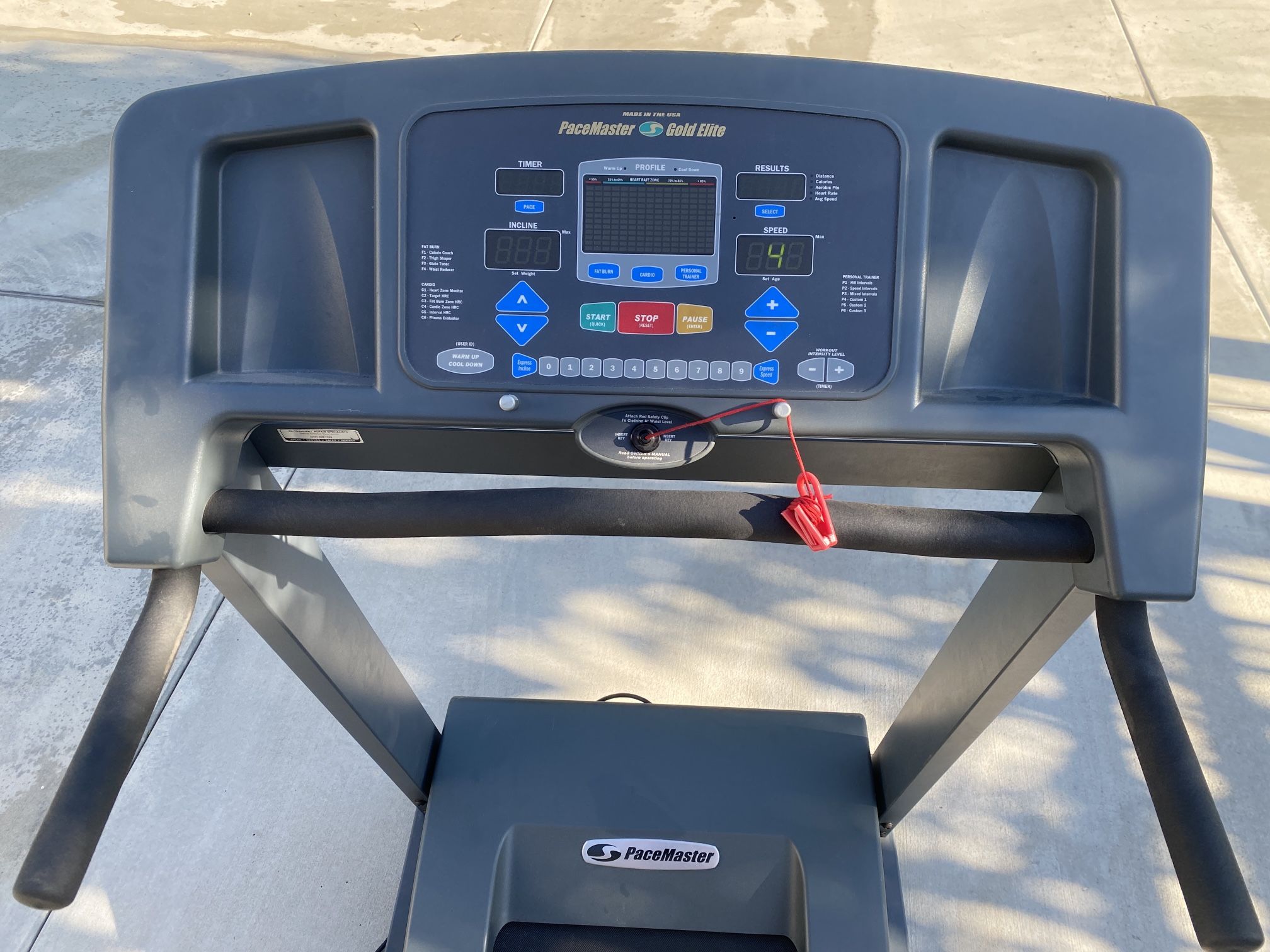 Pacemaster Gold Elite Treadmill