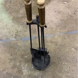 New Fireplace Tool Set All For $5