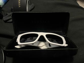 White Versace Sunglasses