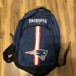 brand new never used NFL patriots backpack