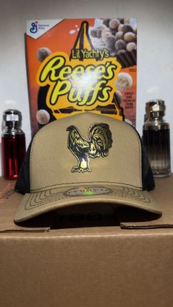 Black & Gold Rooster Hat