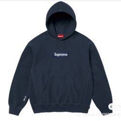 Supreme Box Logo Navy S