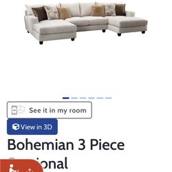 3 Piece Sectional