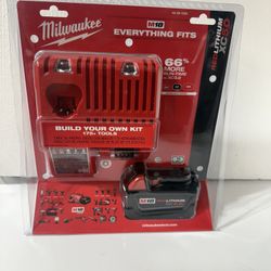 Milwaukee Xc 5.0 Battery Pack And Charger 