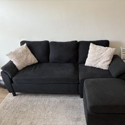 Black Sectional Sofa