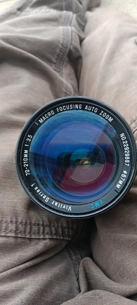 200mm Lens. Two Adapter Lens