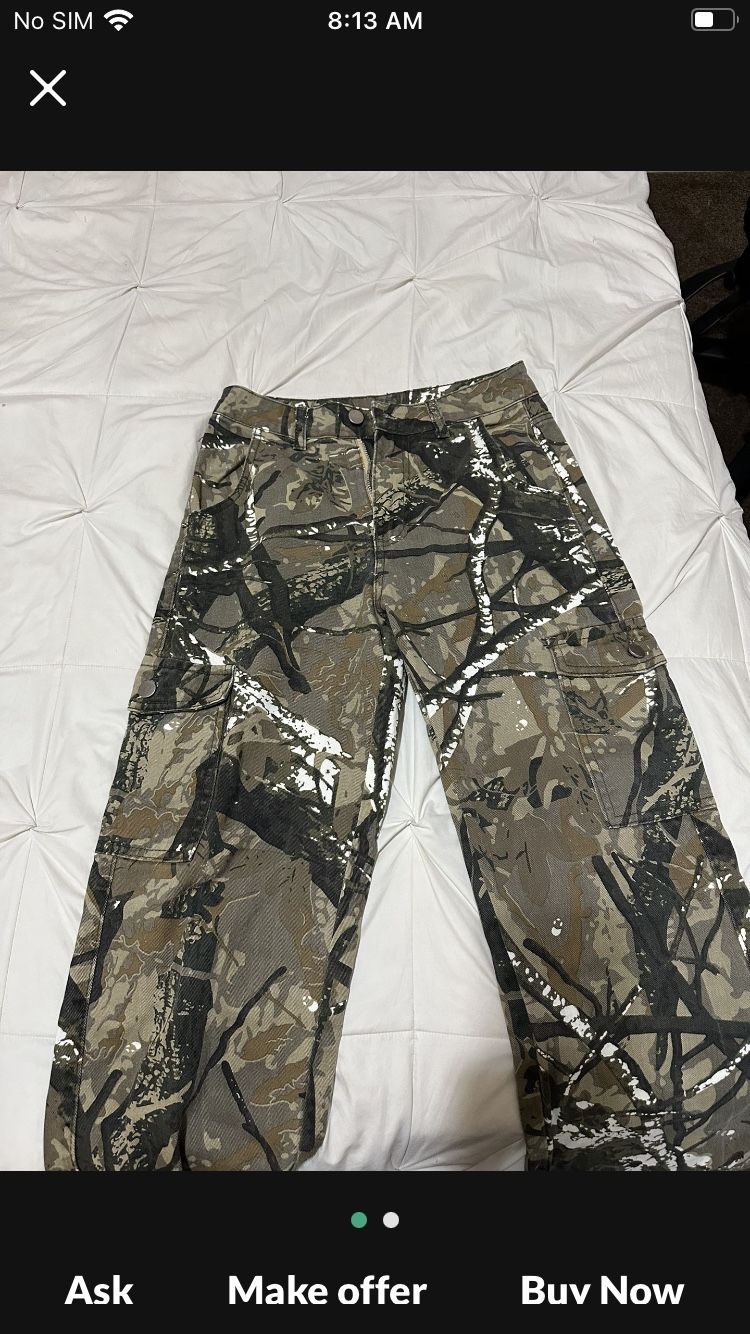 Cargo Camo Pants