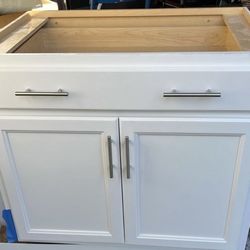 NEW White Base Kitchen/Garage Cabinet
