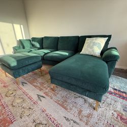 Green Living Room Couch