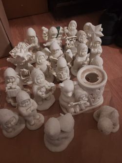 Snow Babies, White, Small