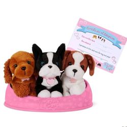 Adopt A Pup With Pup Bed - New