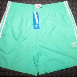 Adidas Men's Turquoise Shorts Size XL With Pockets Extra Large NEW  