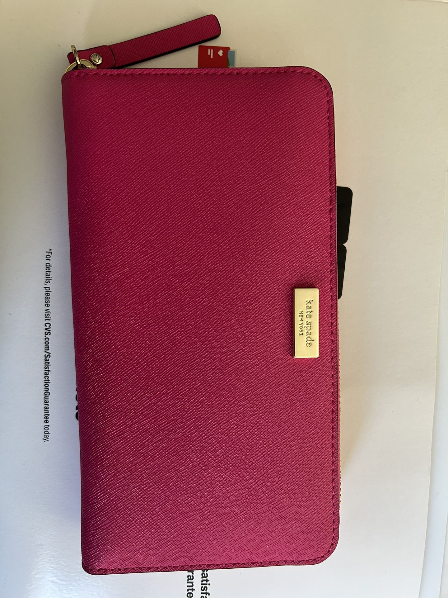 Hot Pink Wallet 