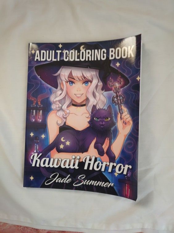 Kawaii Horror Coloring Book