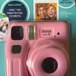 New Pink Instax Camera