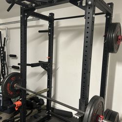 Power Rack & Weights