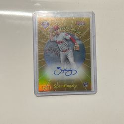 2018 BOWMAN’s BEST SCOTT KINGERY Philadelphia Philles Signed