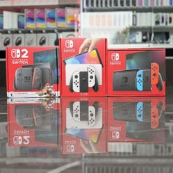 Nintendo Switch 2, Nintendo Switch OLED, & Nintendo Switch Classic ((Take It Home In Payments/ llévatelo a casa en pagos) 