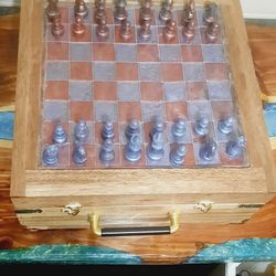 Rustic Vintage Style 10 In 1 Space Saving Game Box Organizer 