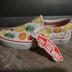 Vans Canvas Slip On Shoes (5.5w)