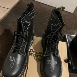 Dr Marten Goth Americana Edition Boots 