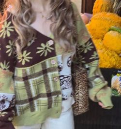 Mushroom Cardigan Fairy core 