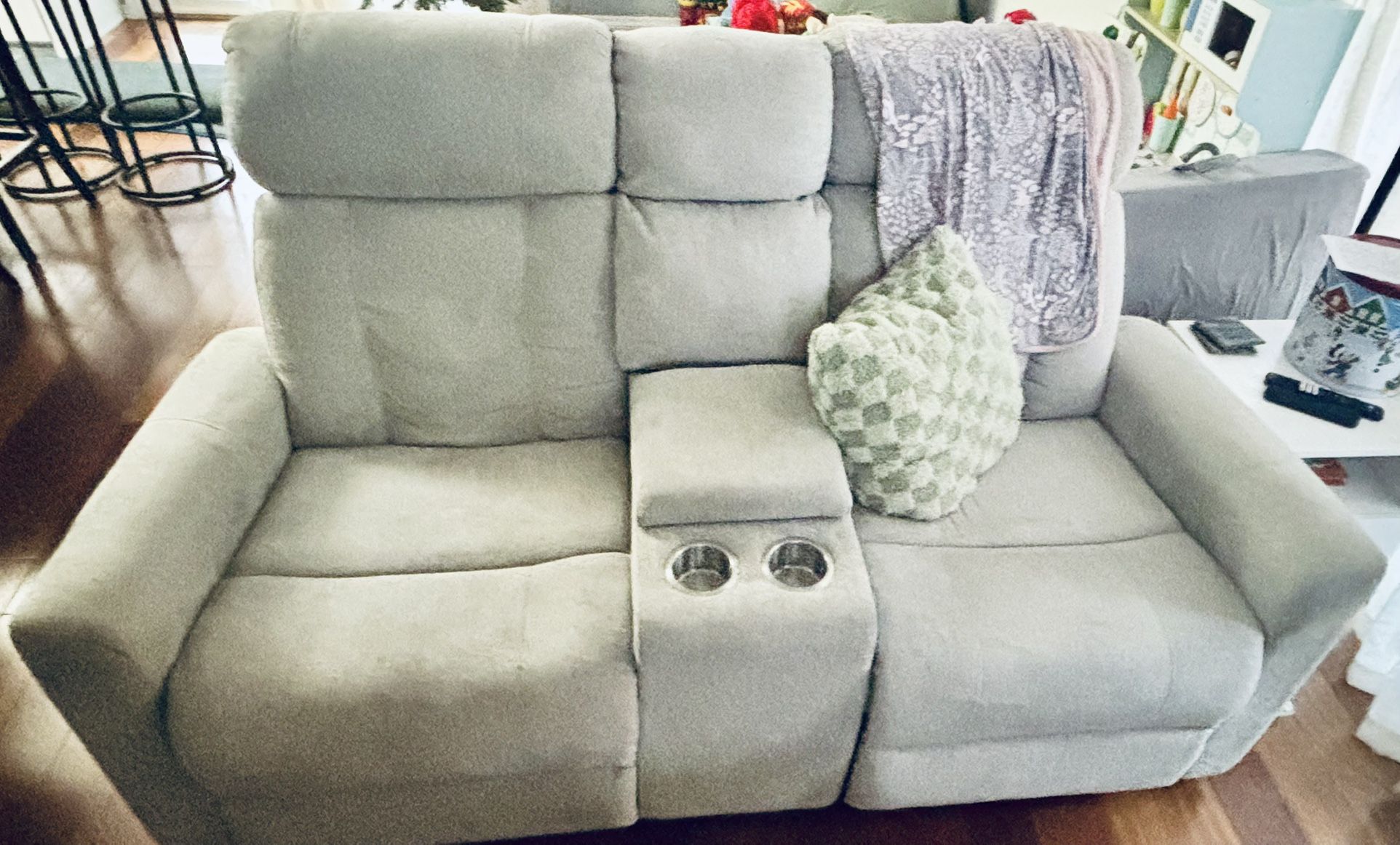 Electric Loveseat Manual Matching Couch