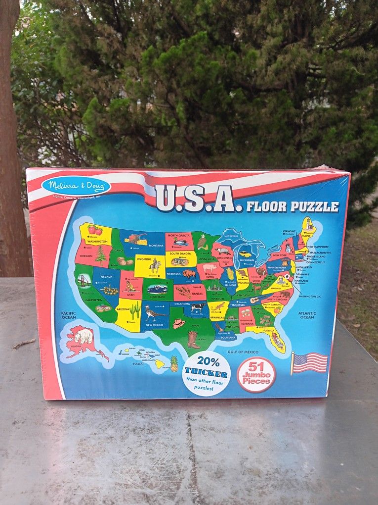 USA FLOOR PUZZLE