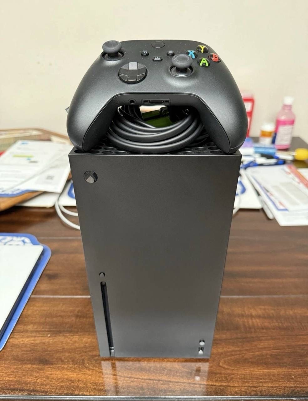 Microsoft Xbox Series X 1TB Game Console Black Lightly Used W/6 physical Games