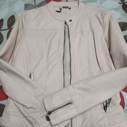 New girls leather jacket