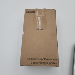 VTech IS8102 Accessory Handset for IS8121 Phones with Super Long Range up to 2300 Feet DECT 6.0, Call Blocking, Bluetooth Connect to Cell and Intercom