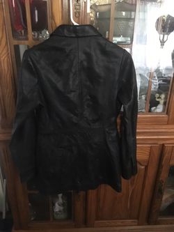 Leather jacket small- super soft n supple leather