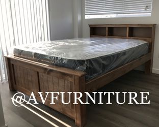 Queen Bed And Mattress 