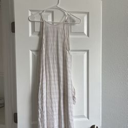 Size Small Dress White Maxi 