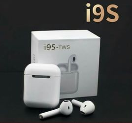 Airpods, Earpods, airbuds, Bluetooth headphones, wireless, audifonos INALAMBRICOS . NO APPLE BRAND. NO SON APPLE. Model i9S TWS