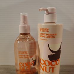 Set Victoria Secret Coconut 