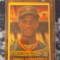 Darryl Strawberry Baseball Card